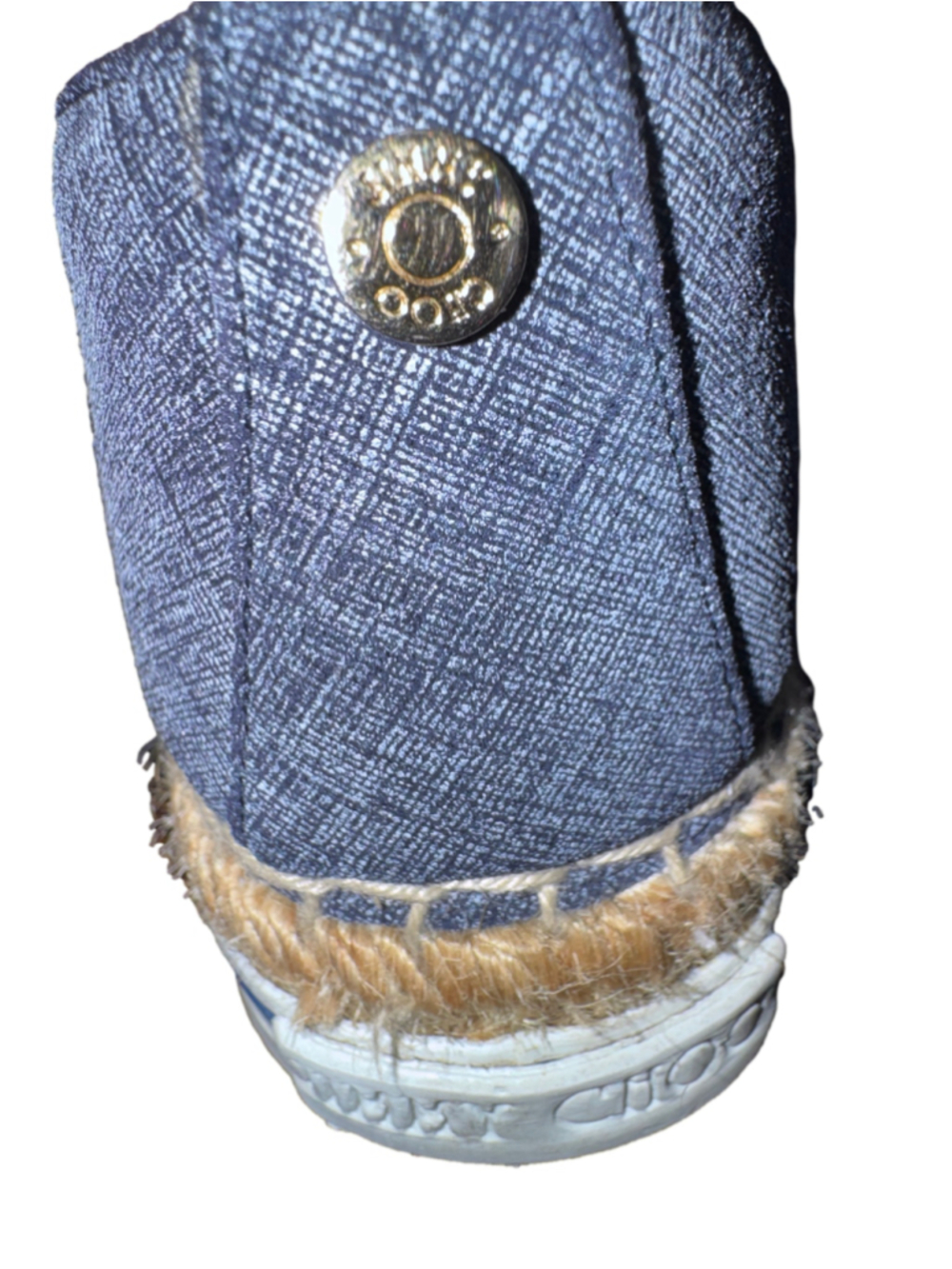 Jimmy Choo Dawn Denim Espadrilles - Picture 10 of 17